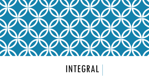 Integral Integral