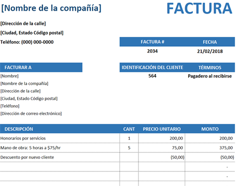 Facturas Officecom