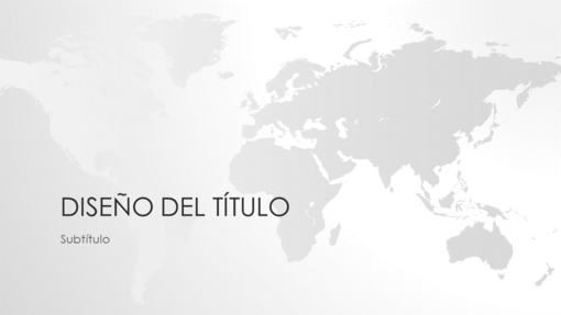 Serie de mapamundis, presentación del mundo (panorámica)