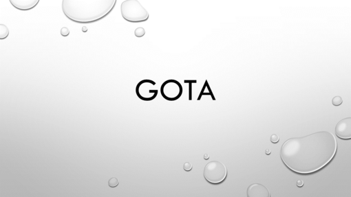 Gota de agua púrpura Gota de agua púrpura