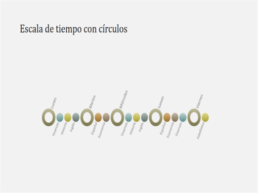Diapositiva con diagrama de escala de tiempo de eventos (pantalla panorámica) Diapositiva con diagrama de escala de tiempo de eventos (pantalla panorámica)