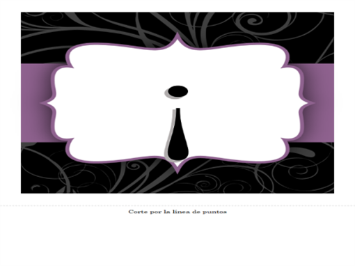 Pancarta de aniversario (diseño con cinta púrpura) Pancarta de aniversario (diseño con cinta púrpura)