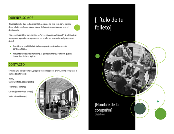 Folleto tecnológico Folleto tecnológico