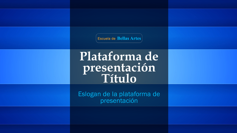 Plataforma de presentación abstracta y colorida Plataforma de presentación abstracta y colorida
