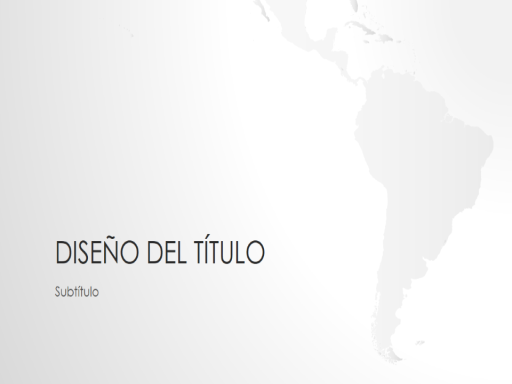 Serie de mapamundis, presentación de Sudamérica (panorámica)