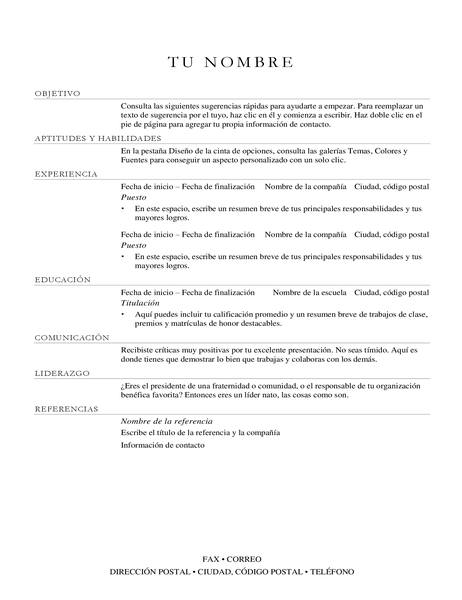 Currículum vítae de director de ventas (elegante) Currículum vítae de director de ventas (elegante)
