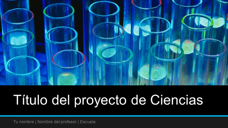 Presentación de proyecto de Ciencias (panorámica) Presentación de proyecto de Ciencias (panorámica)