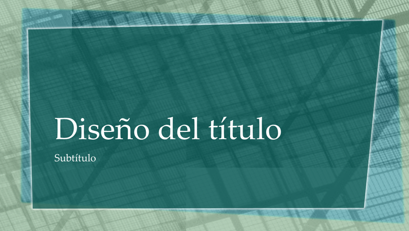 Diapositivas con un diseño geométrico Diapositivas con un diseño geométrico