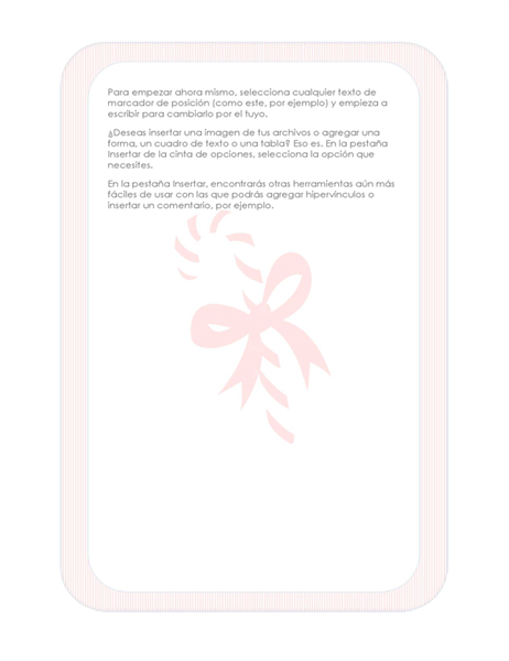 Diseño de fondo navideño (con marca de agua de bastón de caramelo) Diseño de fondo navideño (con marca de agua de bastón de caramelo)