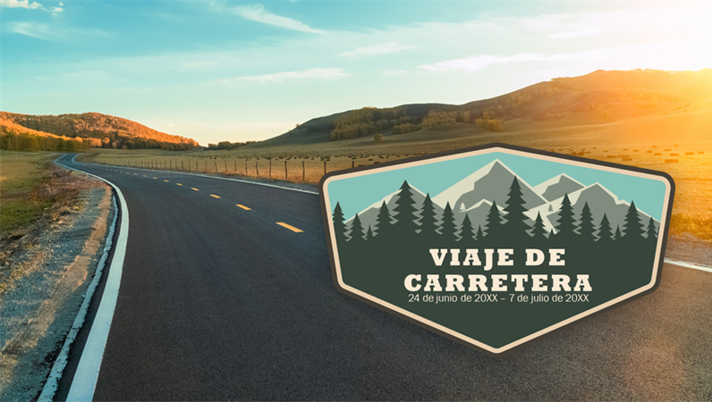 Álbum de fotografías de viaje en auto Álbum de fotografías de viaje en auto