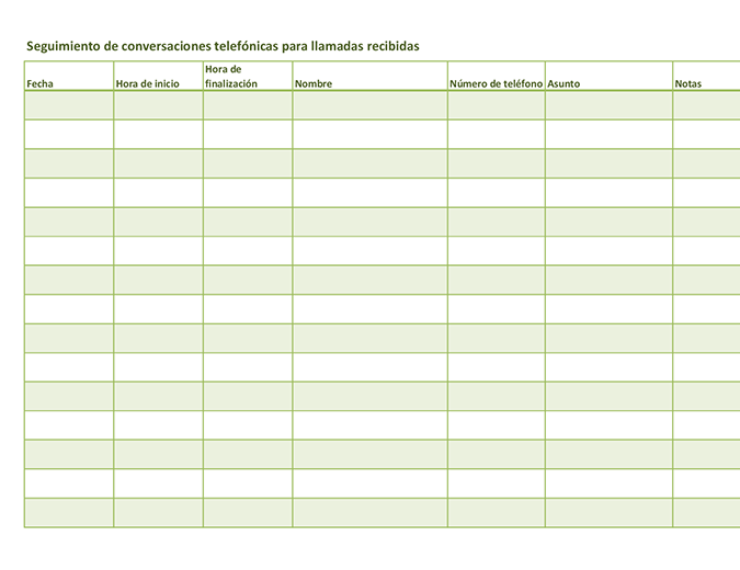 Seguimiento de conversación telefónica (para llamadas recibidas y realizadas) Seguimiento de conversación telefónica (para llamadas recibidas y realizadas)