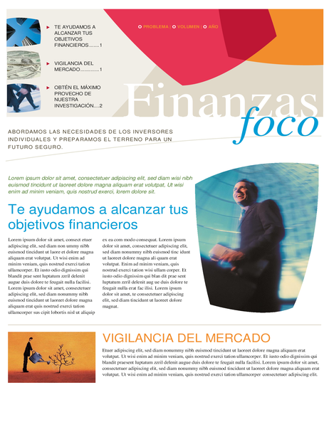 Folleto de empresa financiera (2 páginas) Folleto de empresa financiera (2 páginas)