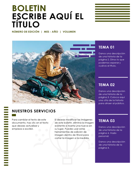 Boletín de viajes Boletín de viajes