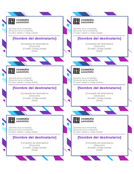 Etiquetas de gráfico púrpura (6 por página) Etiquetas de gráfico púrpura (6 por página)