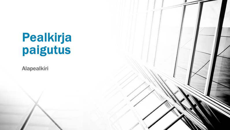 Kontrastne äriesitlus (laiekraan) Kontrastne äriesitlus (laiekraan)