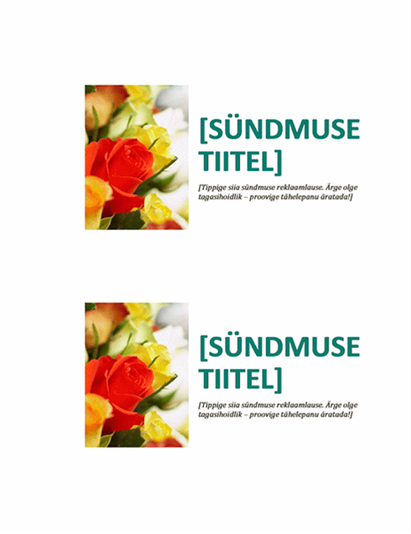 Ürituse postkaart Ürituse postkaart
