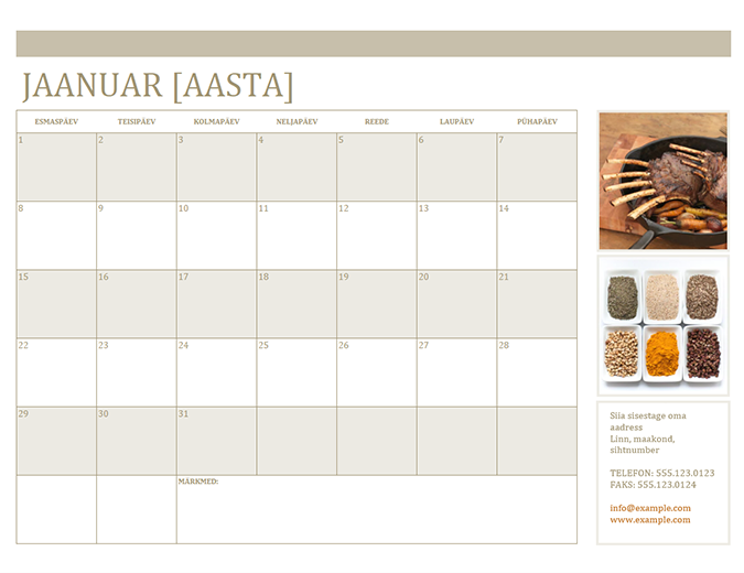 Fotokalender (E) Fotokalender (E)