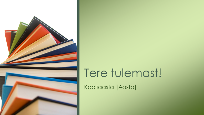 Esitlus „Tagasi kooli“ Esitlus „Tagasi kooli“