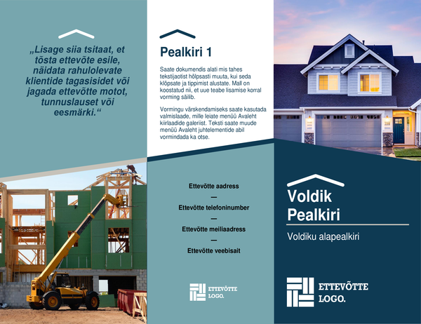 Ehitaja voldik Ehitaja voldik