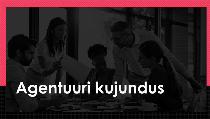 Agentuuri tsitaatidega kujundus Agentuuri tsitaatidega kujundus