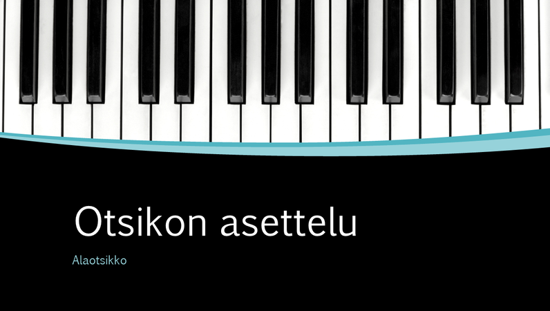 Musikaaliset kaaret -esitys (laajakuva) Musikaaliset kaaret -esitys (laajakuva)
