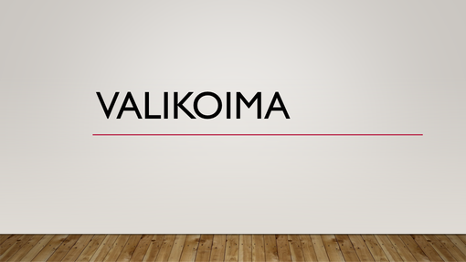 Valikoima Valikoima