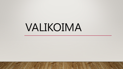 Valikoima