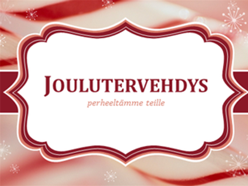 Joulukortit, joissa on tikkukaramellin pyörrekuvioita (2 yhdellä sivulla) Joulukortit, joissa on tikkukaramellin pyörrekuvioita (2 yhdellä sivulla)