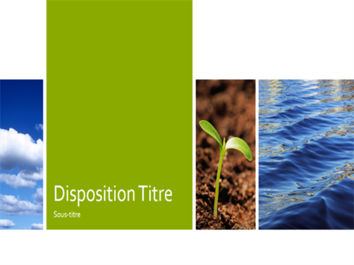 Présentation Écologie (conception nature, grand écran) Présentation Écologie (conception nature, grand écran)