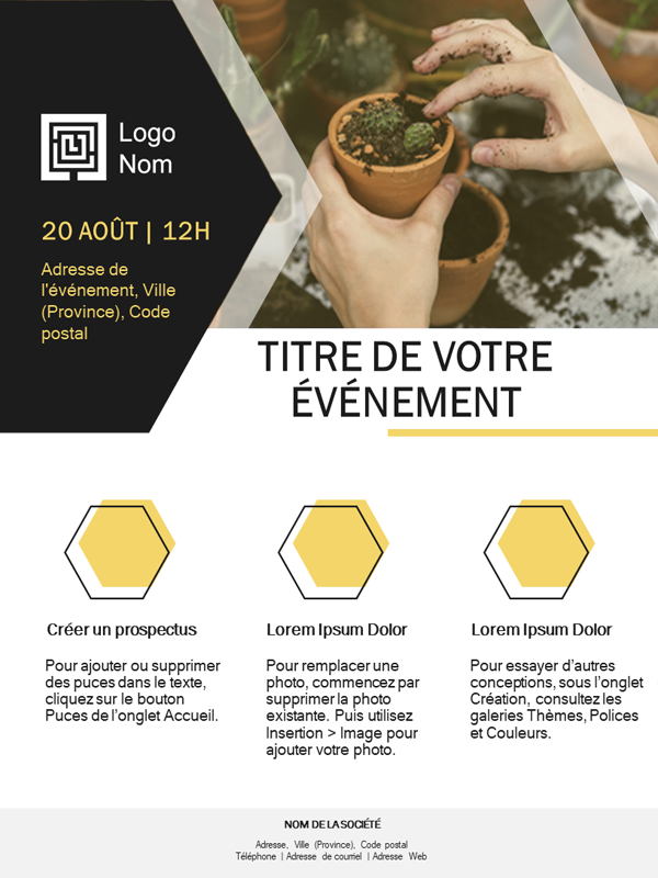 Small business flyer (gold design) Small business flyer (gold design)