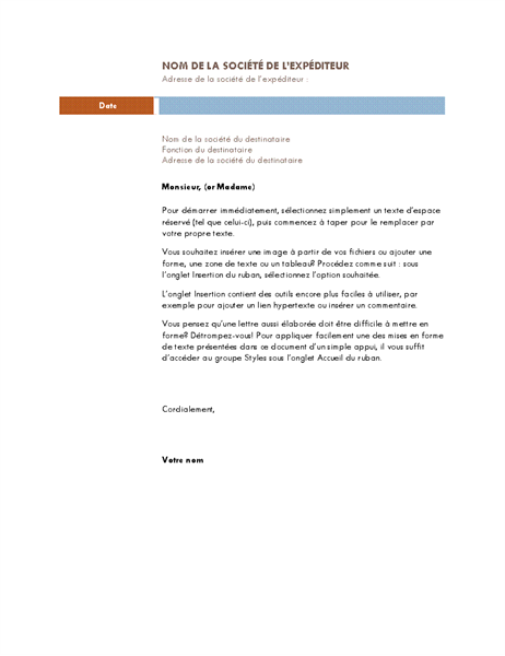 Business letter (Median theme) Business letter (Median theme)