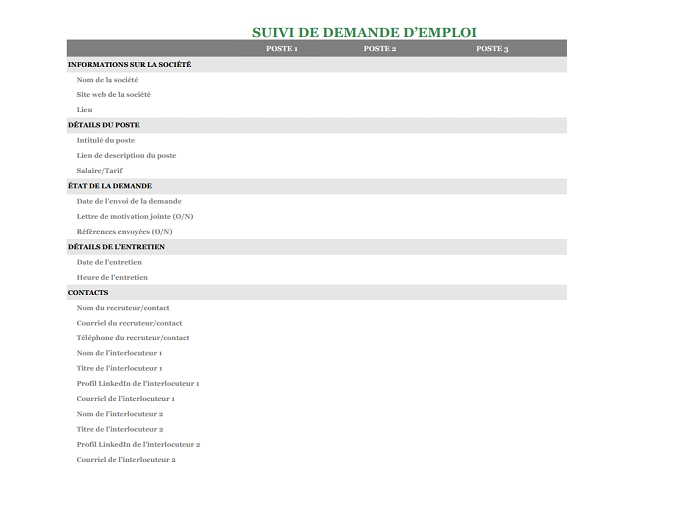 Job application manager Job application manager