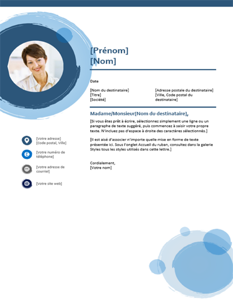 Blue spheres cover letter Blue spheres cover letter