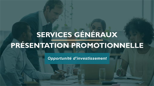 Présentation rapide de services professionnels Présentation rapide de services professionnels