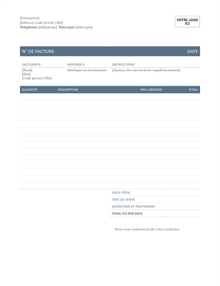 Invoice (Timeless design) Invoice (Timeless design)