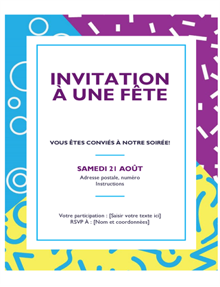 Prospectus d’événement festif Prospectus d’événement festif