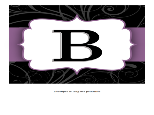 Bannière d’anniversaire (ruban violet) Bannière d’anniversaire (ruban violet)