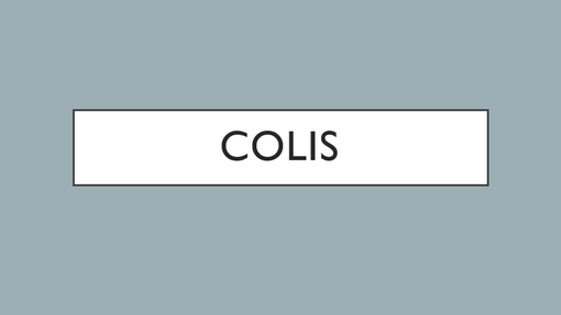 Colis Colis
