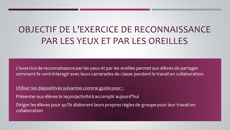 Présentation Le cours idéal Présentation Le cours idéal