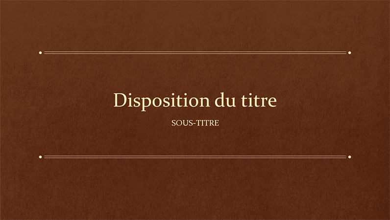 Présentation pédagogique sous forme de livre classique (grand écran)