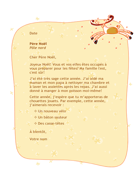 Lettre au Père Noël