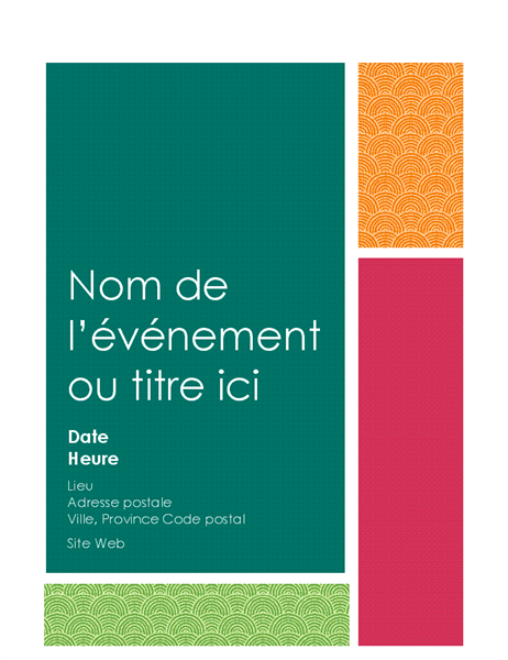 Prospectus simple couleur Prospectus simple couleur