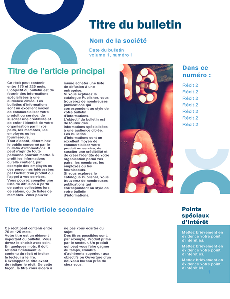 Bulletin d’informations professionnel (conception arc, 4 pages) Bulletin d’informations professionnel (conception arc, 4 pages)