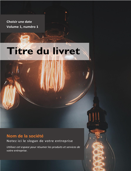Brochure publicitaire pour un produit ou service Brochure publicitaire pour un produit ou service