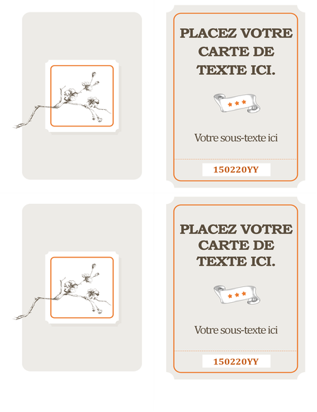 Tarjeta con rollo de pergamino para cualquier día Tarjeta con rollo de pergamino para cualquier día