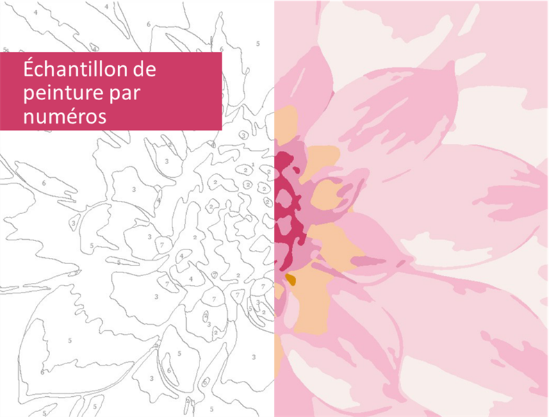 Échantillonneur de peinture par numéros Échantillonneur de peinture par numéros