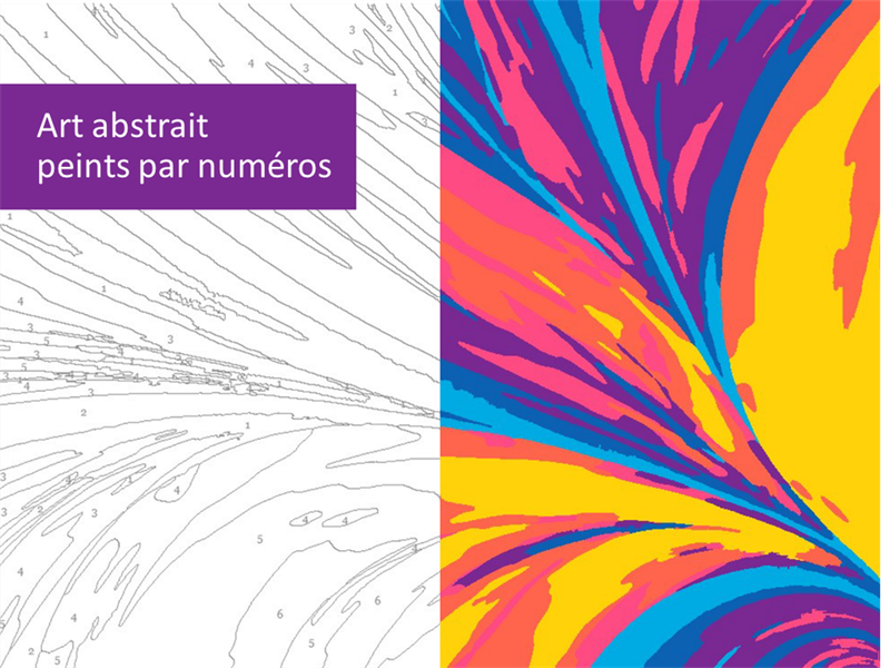 Peinture d’extraits par numéros Peinture d’extraits par numéros