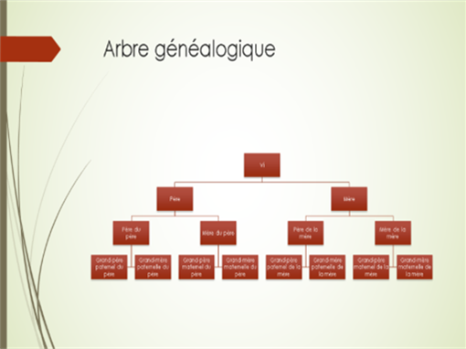 Arbre généalogique (vertical, vert, rouge, grand écran) Arbre généalogique (vertical, vert, rouge, grand écran)