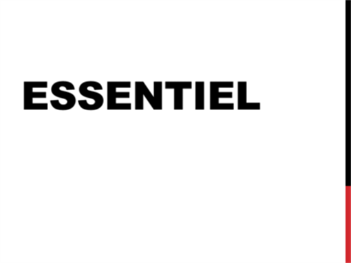 Essentiel Essentiel