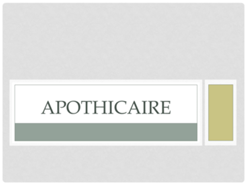 Apotheke Apotheke